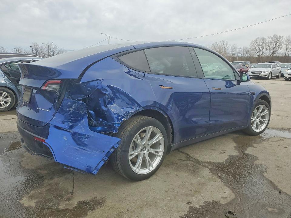 Продажа на аукционе авто 2021 Tesla Model Y, vin: 5YJYGDEE3MF105343, номер лота: 77922285