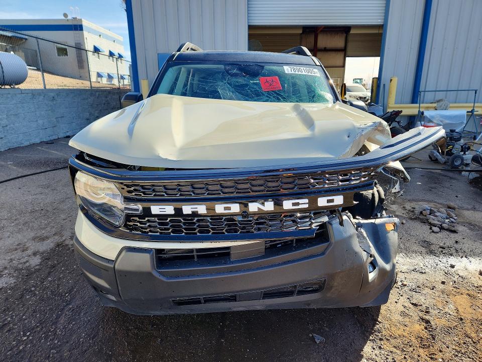 Продажа на аукционе авто 2025 Ford Bronco Sport, vin: 3FMCR9CN5SRF40876, номер лота: 78901005