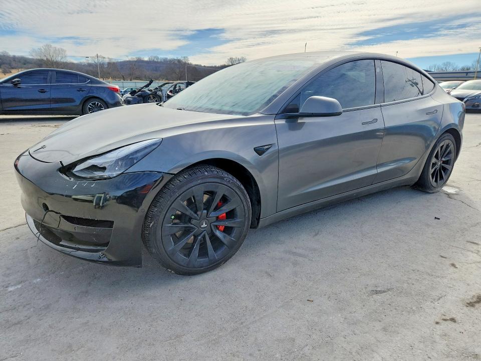 Продажа на аукционе авто 2021 Tesla Model 3, vin: 5YJ3E1EA9MF982575, номер лота: 77099355
