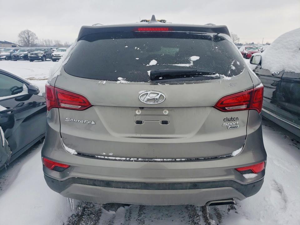 77888005 :رقم المزاد ، 5NMZUDLB4JH079979 vin ، 2018 Hyundai Santa Fe Sport مزاد بيع