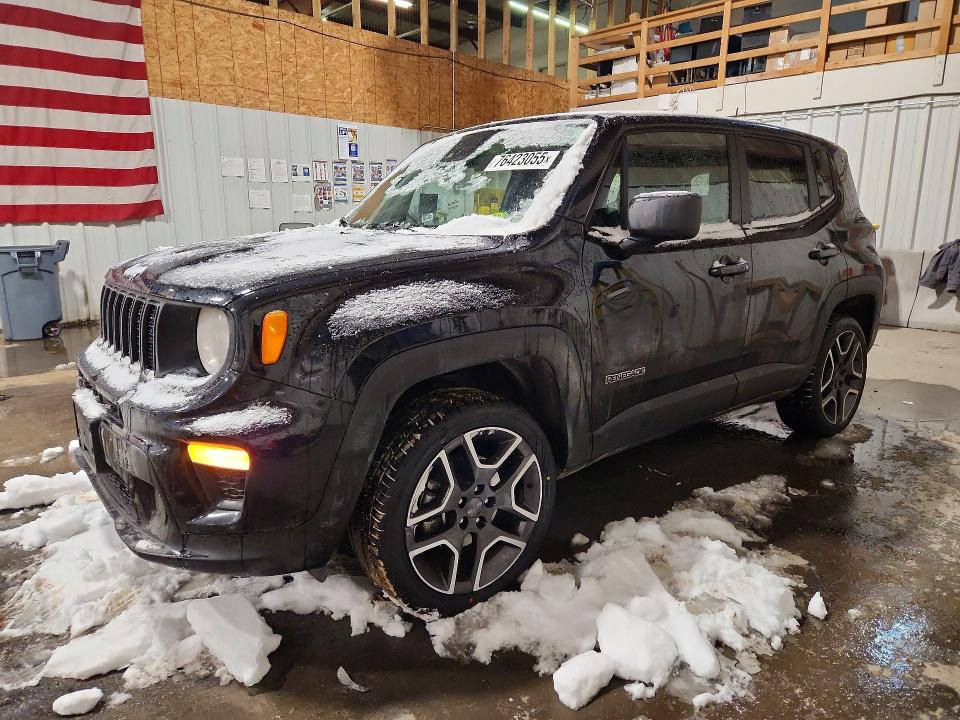 Продаж на аукціоні авто 2021 Jeep Renegade, vin: ZACNJDAB3MPN33984, номер лоту: 76423055
