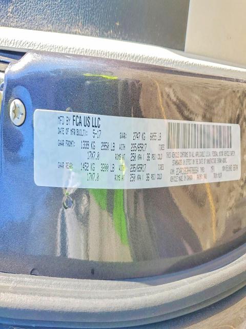77528895 :رقم المزاد ، 2C4RC1BG8HR788364 vin ، 2017 Chrysler Pacifica مزاد بيع