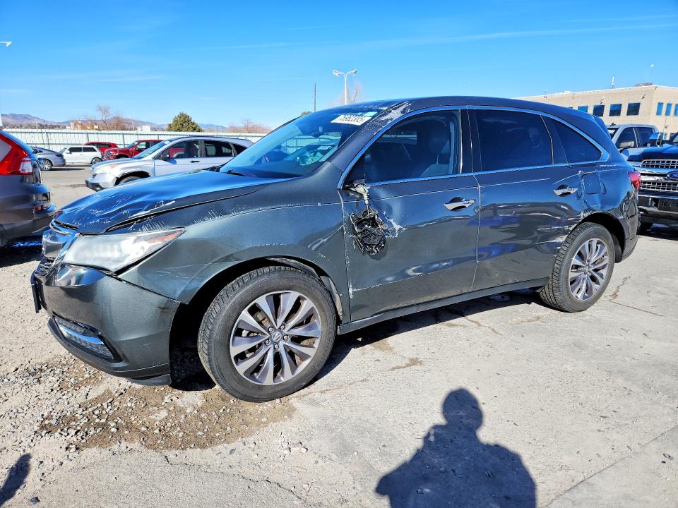 Продаж на аукціоні авто 2015 Acura Mdx, vin: 5FRYD3H46FB002053, номер лоту: 75962305