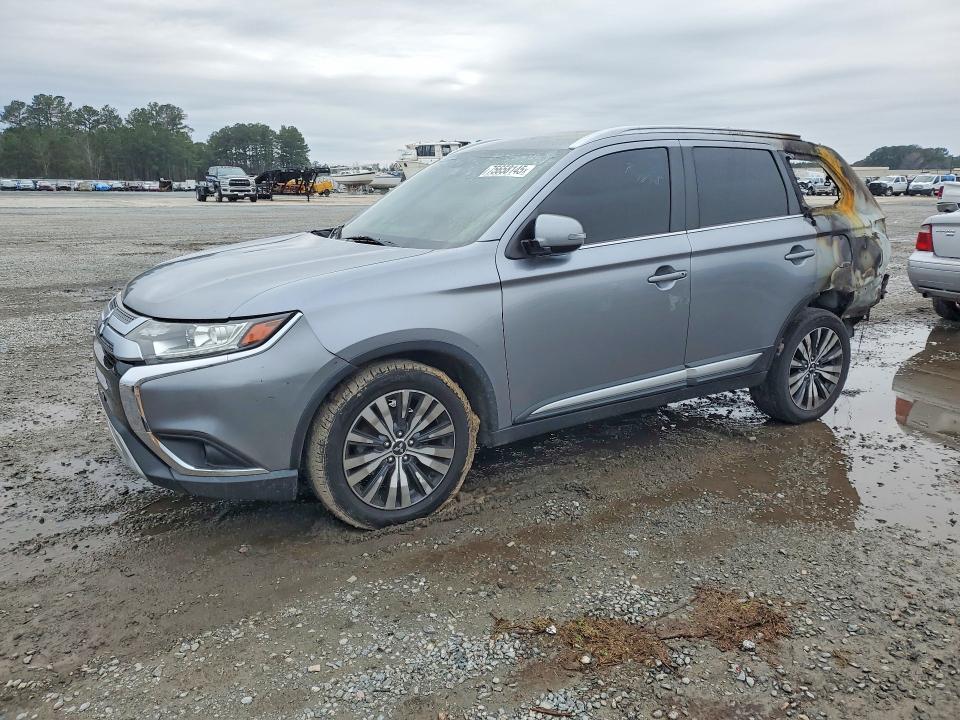 2019 Mitsubishi Outlander მანქანა იყიდება აუქციონზე, vin: JA4AZ3A36KZ039799, აუქციონის ნომერი: 75658145