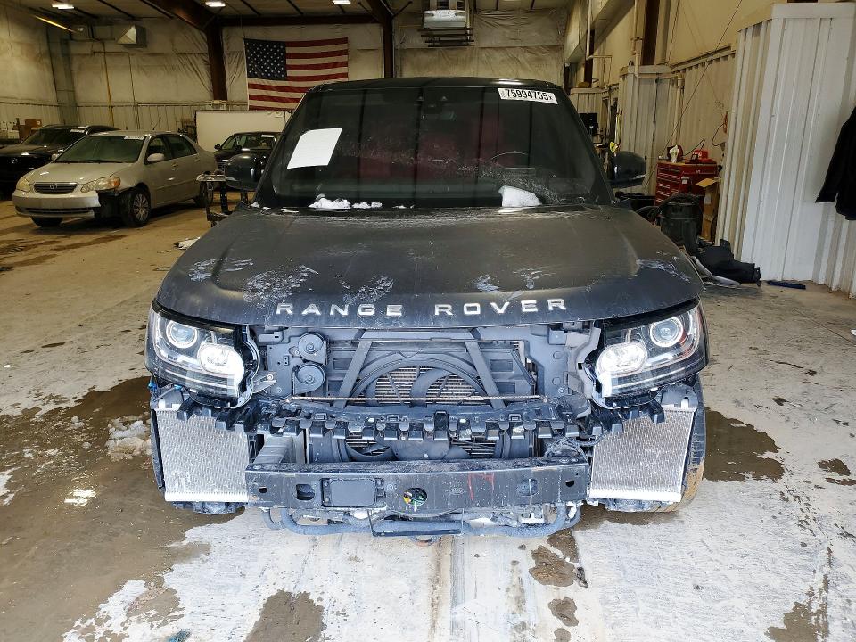 75994755 :رقم المزاد ، SALGV2FE1HA353134 vin ، 2017 Land Rover Range Rover مزاد بيع