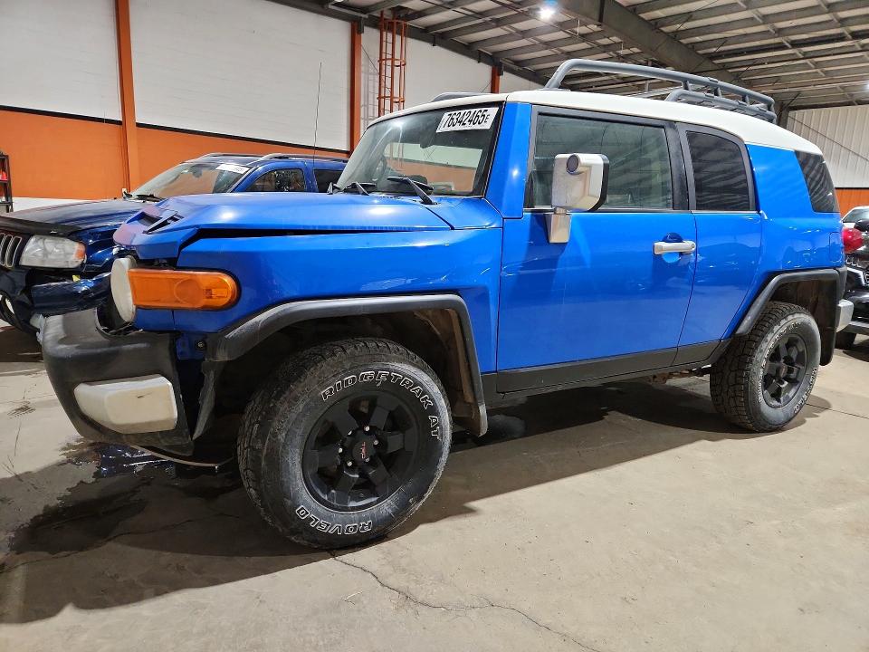 2007 Toyota Fj Cruiser მანქანა იყიდება აუქციონზე, vin: JTEBU11F470007058, აუქციონის ნომერი: 76342465