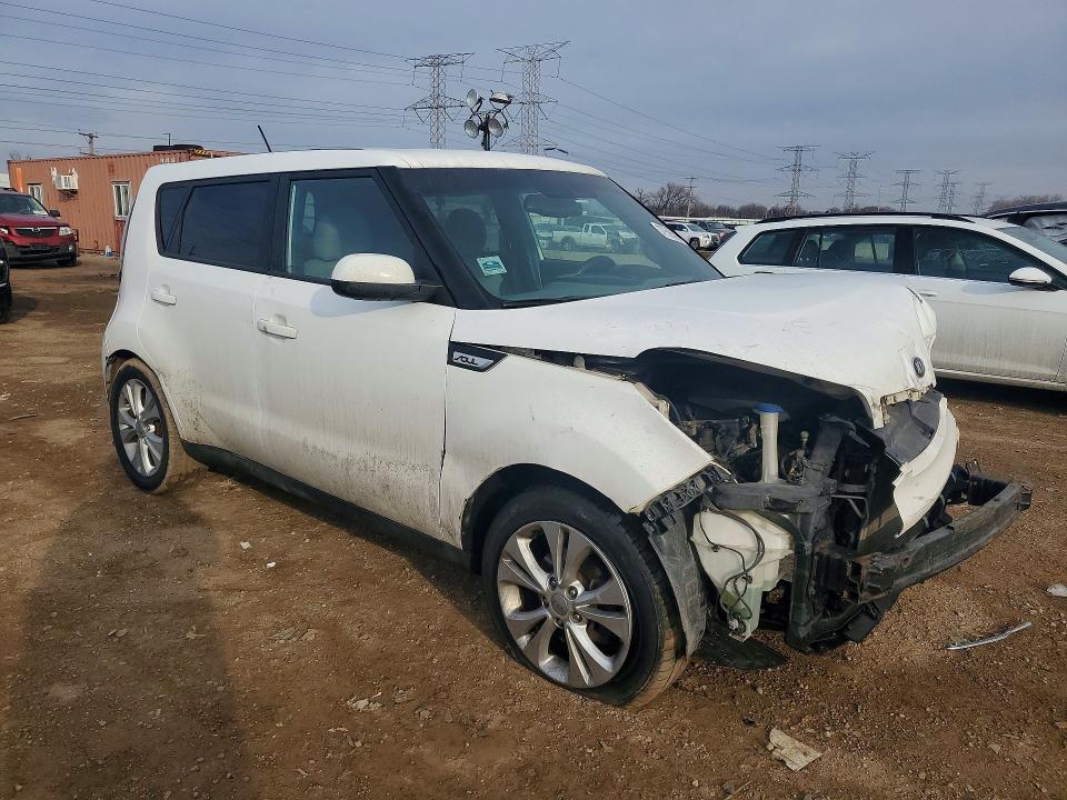 77598205 :رقم المزاد ، KNDJP3A56F7116380 vin ، 2015 Kia Soul مزاد بيع