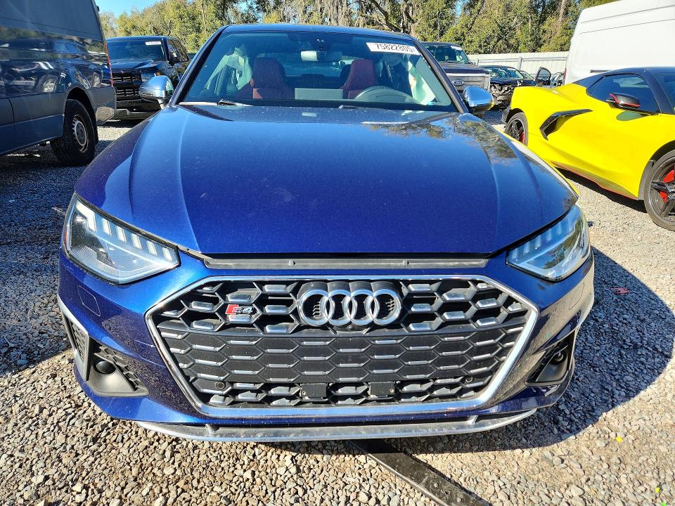 Продаж на аукціоні авто 2022 Audi S4, vin: WAUC4AF42NA019844, номер лоту: 75822805