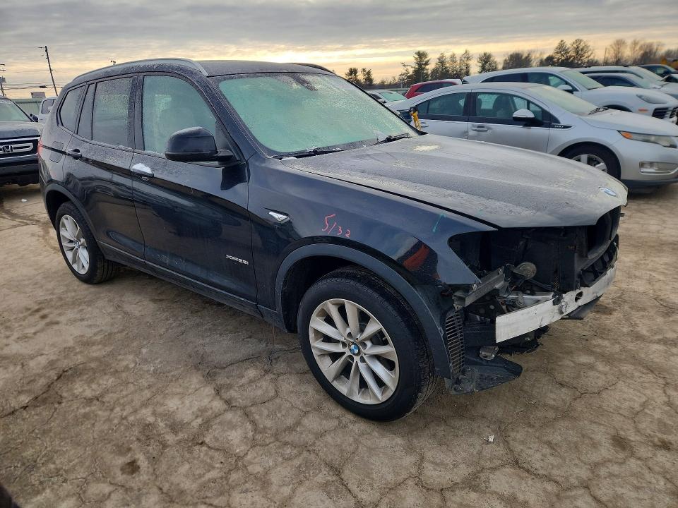 2017 Bmw X3 მანქანა იყიდება აუქციონზე, vin: 5UXWX9C53H0T09361, აუქციონის ნომერი: 76214715