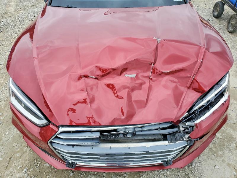 77625565 :رقم المزاد ، WAUTNAF54KA068481 vin ، 2019 Audi A5 مزاد بيع
