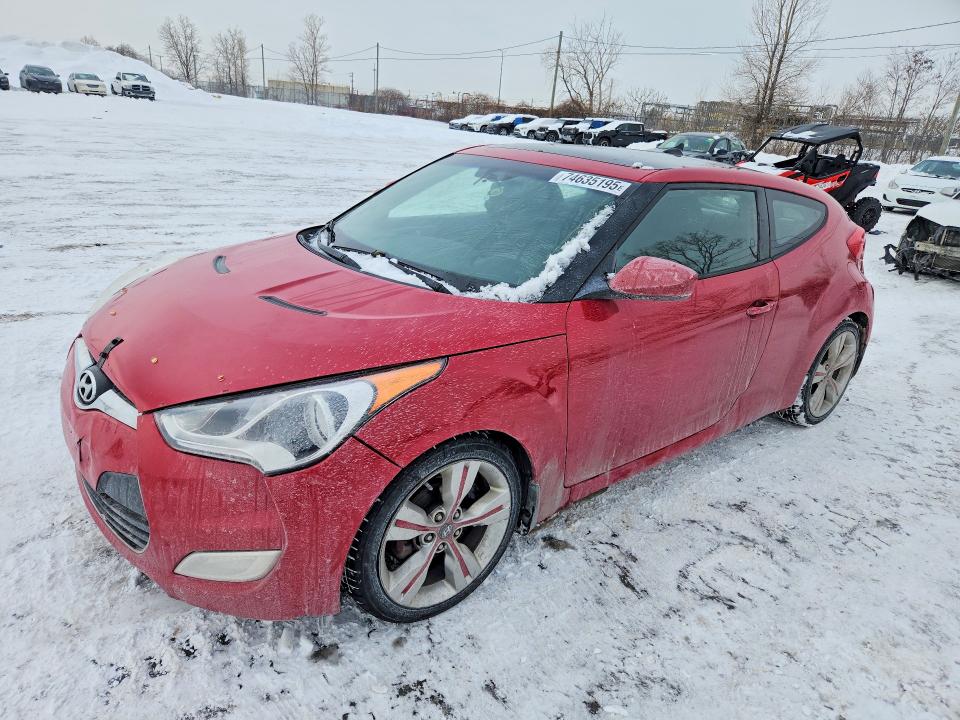 Aukcja sprzedaży 2013 Hyundai Veloster, vin: KMHTC6AD3DU128851, numer aukcji: 74635195
