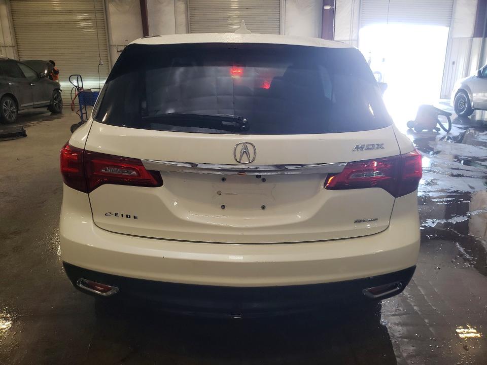 2016 Acura Mdx მანქანა იყიდება აუქციონზე, vin: 5FRYD4H29GB034498, აუქციონის ნომერი: 76609585