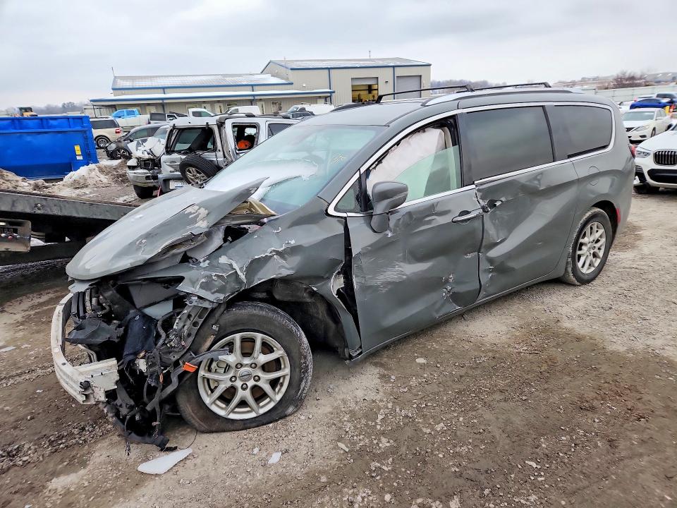 76127325 :رقم المزاد ، 2C4RC1BG2MR588798 vin ، 2021 Chrysler Pacifica مزاد بيع