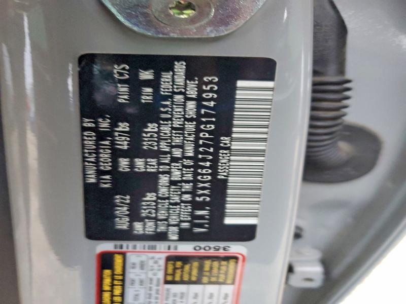 77921475 :رقم المزاد ، 5XXG64J27PG174953 vin ، 2023 Kia K5 مزاد بيع