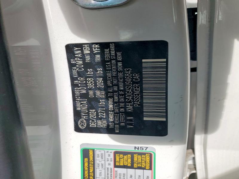 76997225 :رقم المزاد ، KMHLS4DG4SU946843 vin ، 2025 Hyundai Elantra مزاد بيع