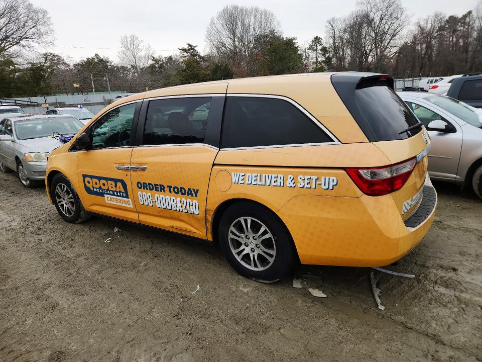77900125 :رقم المزاد ، 5FNRL5H68CB007692 vin ، 2012 Honda Odyssey مزاد بيع