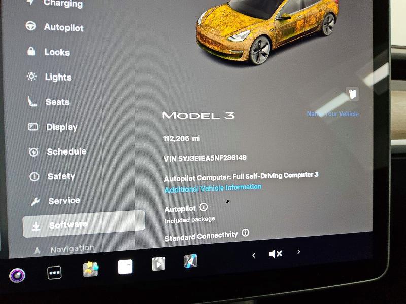 Продажа на аукционе авто 2022 Tesla Model 3, vin: 5YJ3E1EA5NF286149, номер лота: 75694645