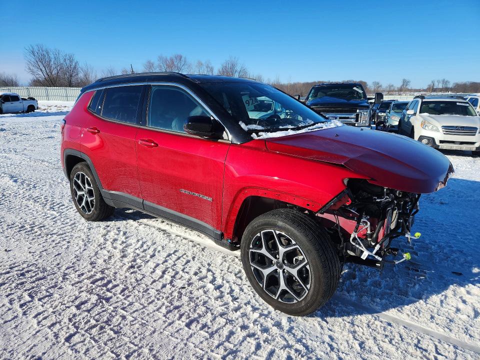 Продажа на аукционе авто 2025 Jeep Compass, vin: 3C4NJDCN2ST588586, номер лота: 75358025