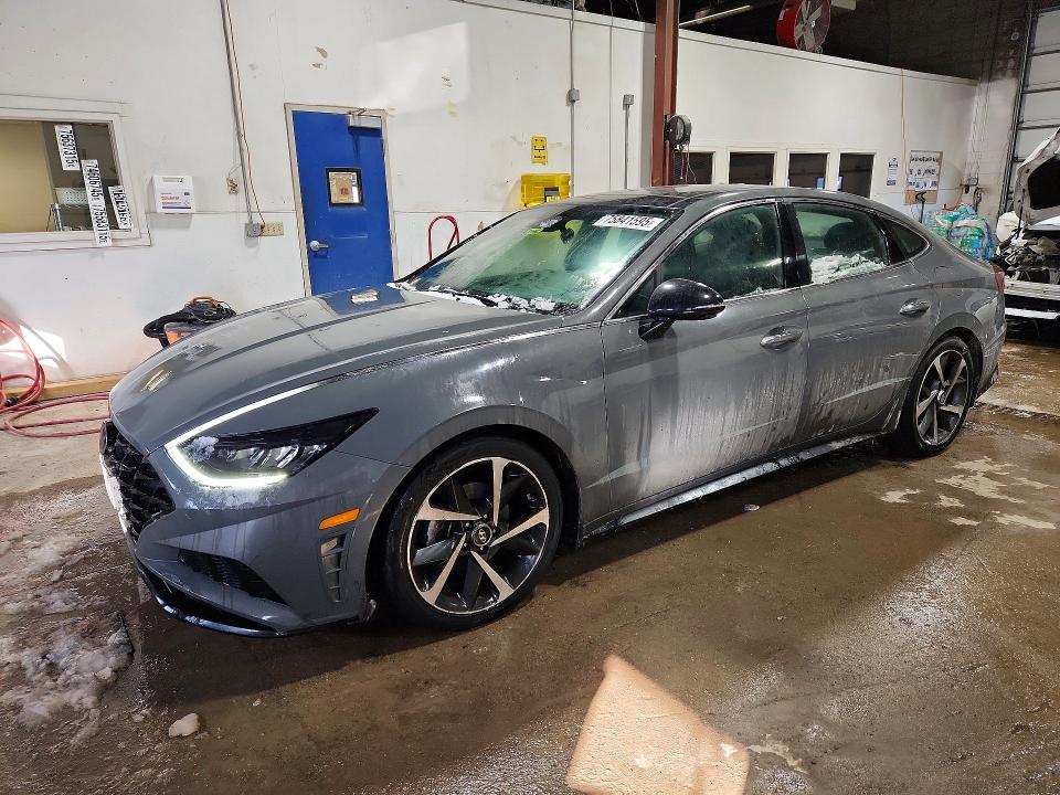 2022 Hyundai Sonata მანქანა იყიდება აუქციონზე, vin: 5NPEJ4J24NH141805, აუქციონის ნომერი: 75841595