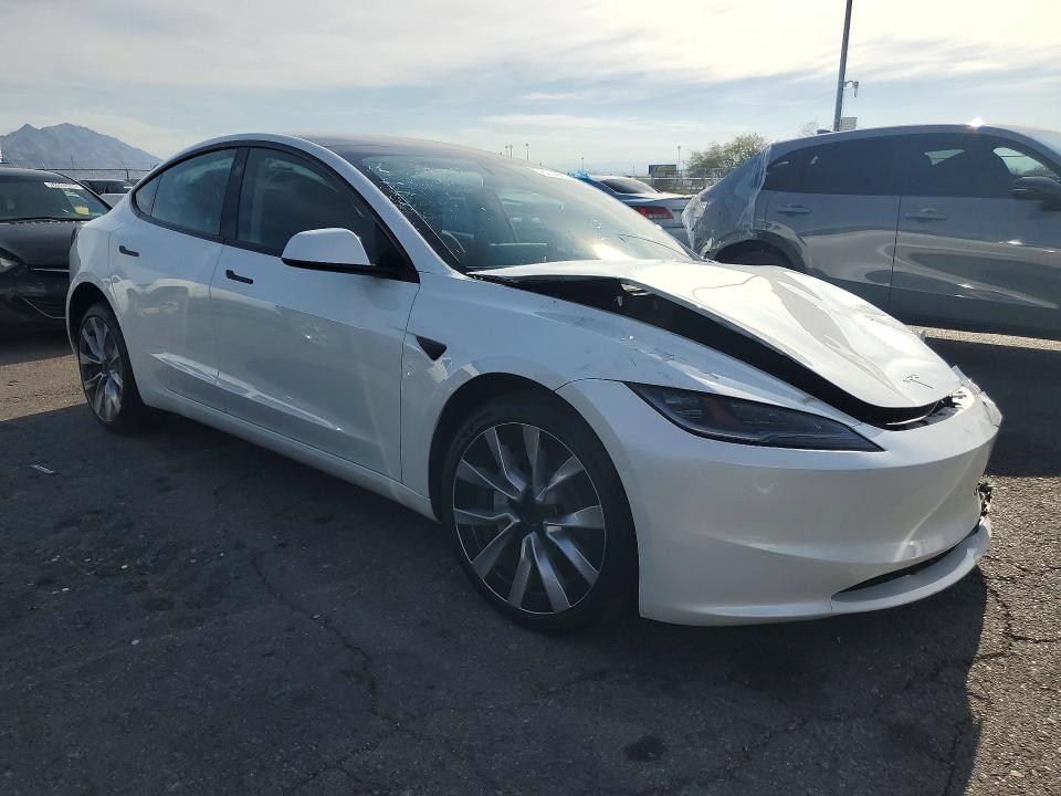 2025 Tesla Model 3 მანქანა იყიდება აუქციონზე, vin: 5YJ3E1EA0SF009601, აუქციონის ნომერი: 78854485