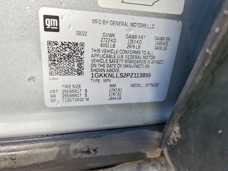 Aukcja sprzedaży 2023 Gmc Acadia, vin: 1GKKNLLS2PZ113855, numer aukcji: 76416465