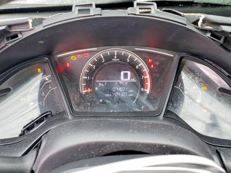 Продаж на аукціоні авто 2017 Honda Civic, vin: 19XFC2F58HE042774, номер лоту: 75274915