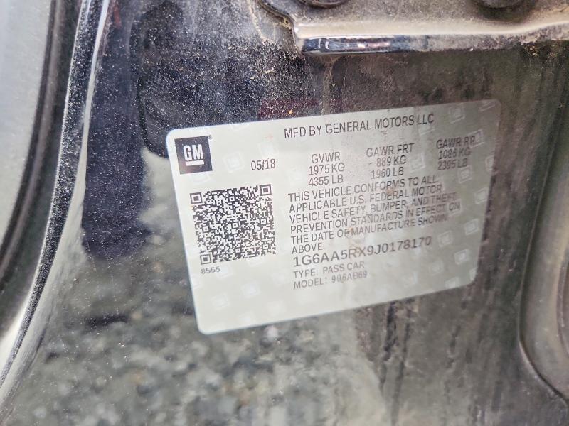 Продаж на аукціоні авто 2018 Cadillac Ats, vin: 1G6AA5RX9J0178170, номер лоту: 78796755