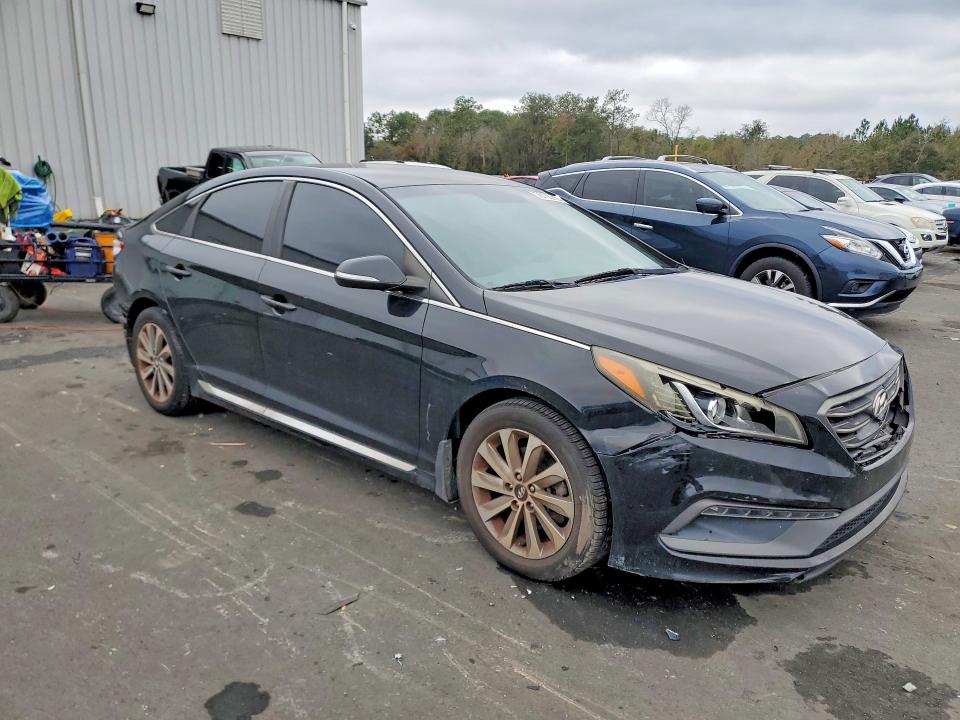 76133245 :رقم المزاد ، 5NPE34AF4HH439370 vin ، 2017 Hyundai Sonata مزاد بيع
