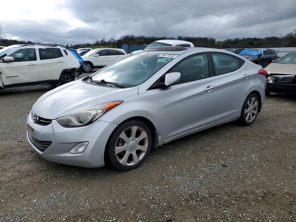 78877245 :رقم المزاد ، KMHDH4AE8DU486336 vin ، 2013 Hyundai Elantra مزاد بيع
