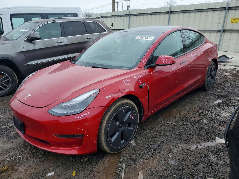 77507375 :رقم المزاد ، 5YJ3E1EA2PF385465 vin ، 2023 Tesla Model 3 مزاد بيع