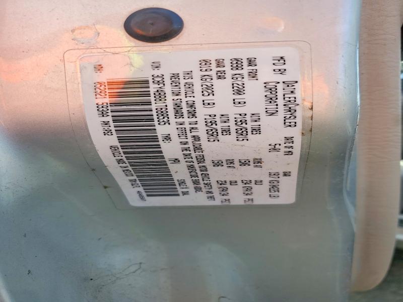 75908715 :رقم المزاد ، 3C8FY4BB81T688535 vin ، 2001 Chrysler Pt Cruiser مزاد بيع