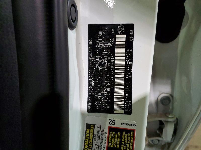 Продажа на аукционе авто 2025 Toyota Camry, vin: 4T1DAACK4SU146121, номер лота: 79173145