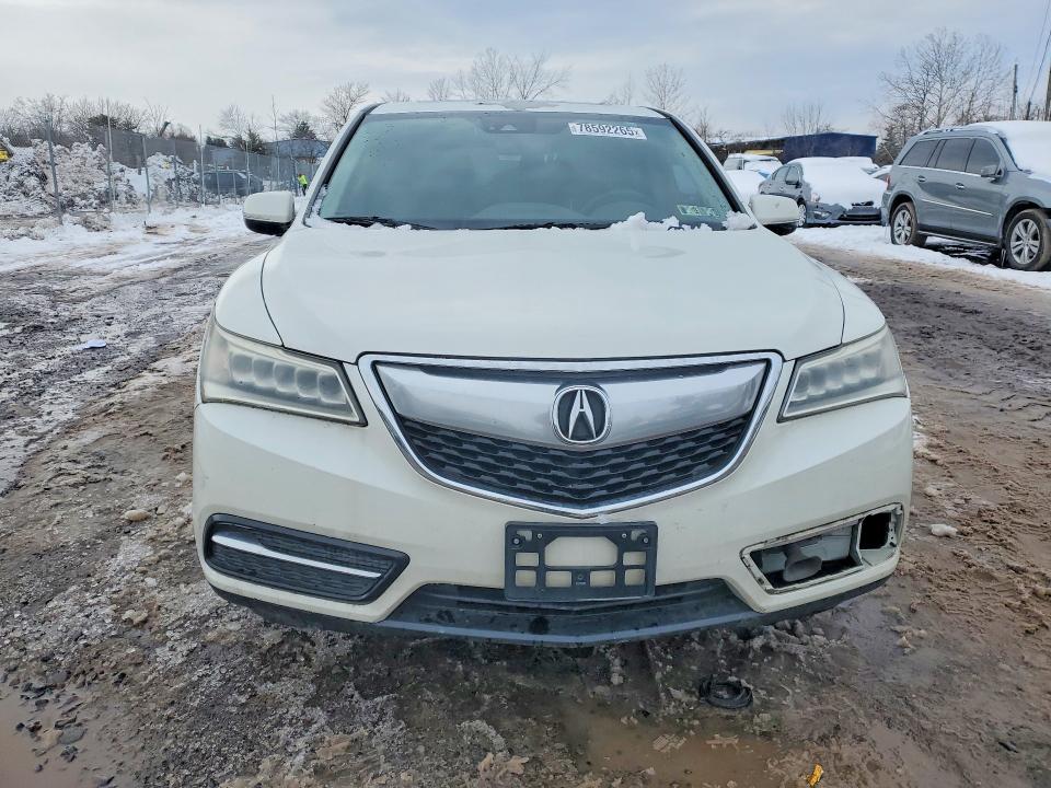 78592265 :رقم المزاد ، 5FRYD4H40GB030390 vin ، 2016 Acura Mdx مزاد بيع