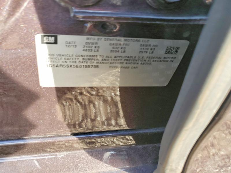 Aukcja sprzedaży 2014 Cadillac Cts, vin: 1G6AR5SX5E0155705, numer aukcji: 77939935