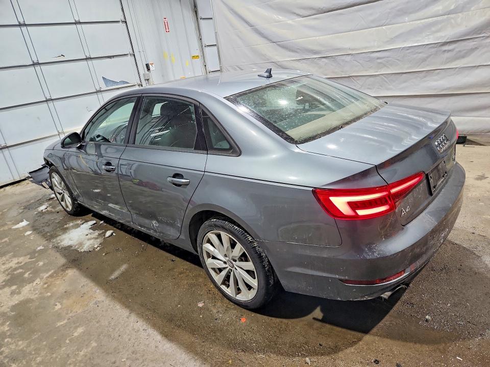 2017 Audi A4 Premium მანქანა იყიდება აუქციონზე, vin: WAUANAF41HN040217, აუქციონის ნომერი: 75697055