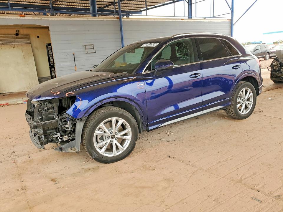 77390495 :رقم المزاد ، WA1DECF33N1131537 vin ، 2022 Audi Q3 مزاد بيع