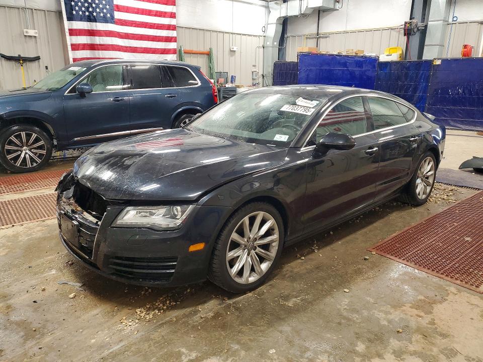 77037795 :رقم المزاد ، WAUWMAFC4EN014335 vin ، 2014 Audi A7 مزاد بيع