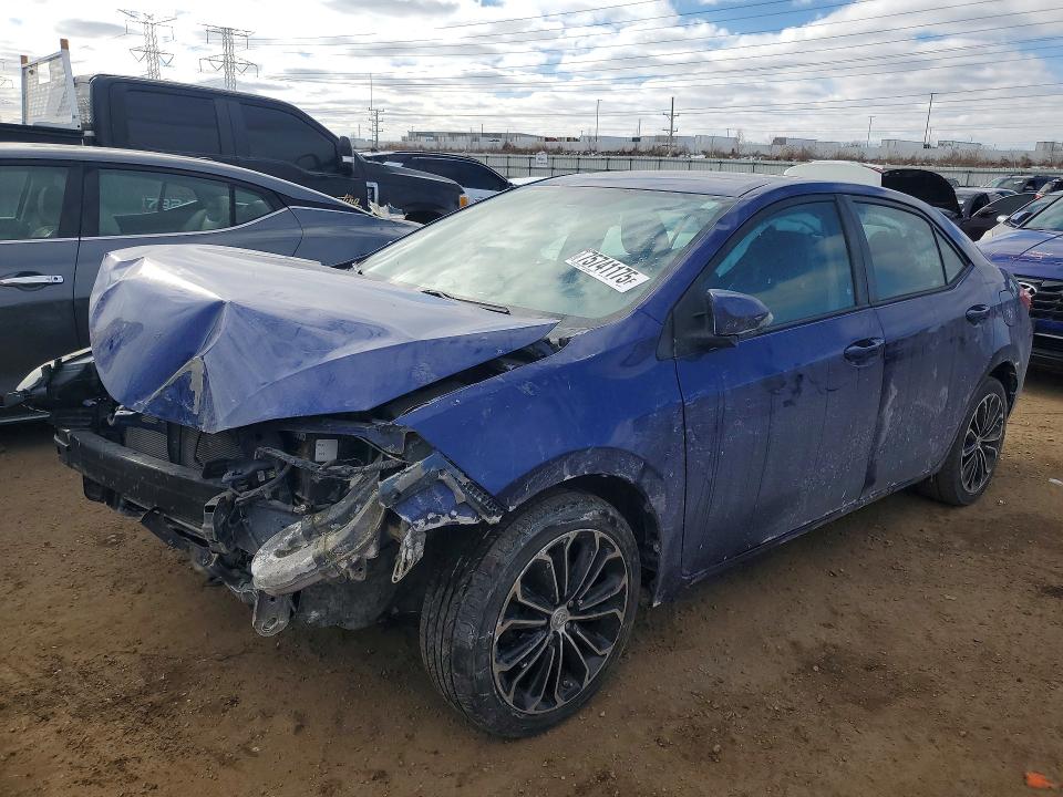 75741175 :رقم المزاد ، 2T1BURHE7GC579117 vin ، 2016 Toyota Corolla مزاد بيع