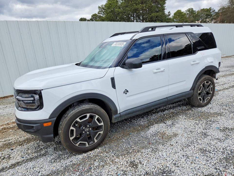 78233935 :رقم المزاد ، 3FMCR9C63PRD89178 vin ، 2023 Ford Bronco Sport مزاد بيع