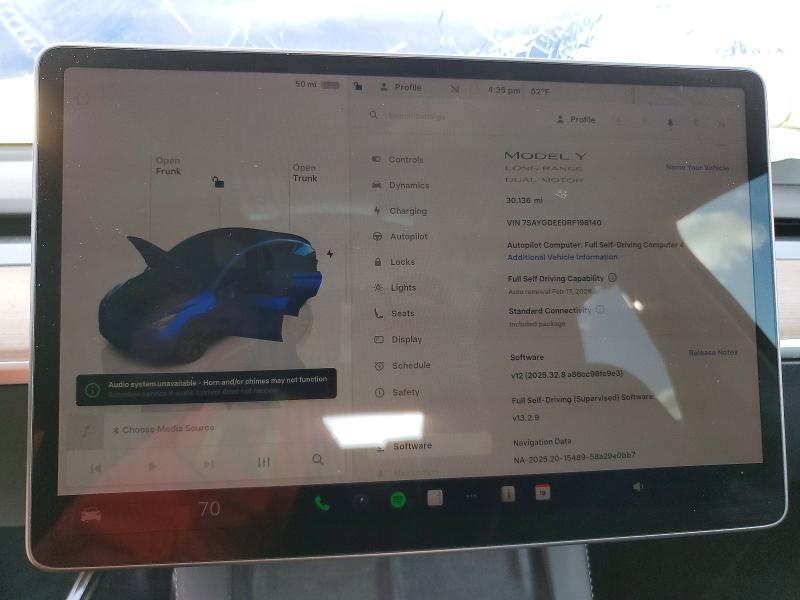 Aukcja sprzedaży 2024 Tesla Model Y, vin: 7SAYGDEE0RF198140, numer aukcji: 78354905