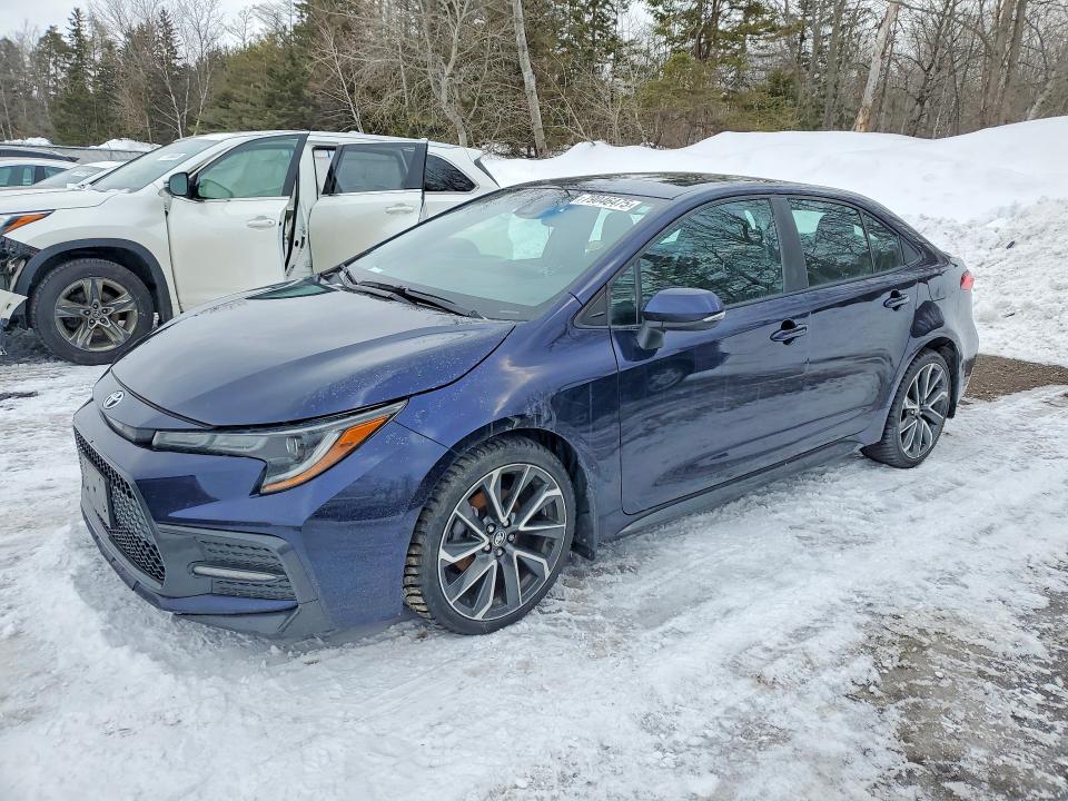 2020 Toyota Corolla მანქანა იყიდება აუქციონზე, vin: 5YFB4RBE1LP019905, აუქციონის ნომერი: 79046475