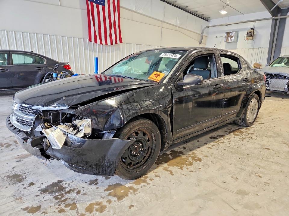 Продажа на аукционе авто 2012 Dodge Avenger, vin: 1C3CDZAB1CN167646, номер лота: 76922475