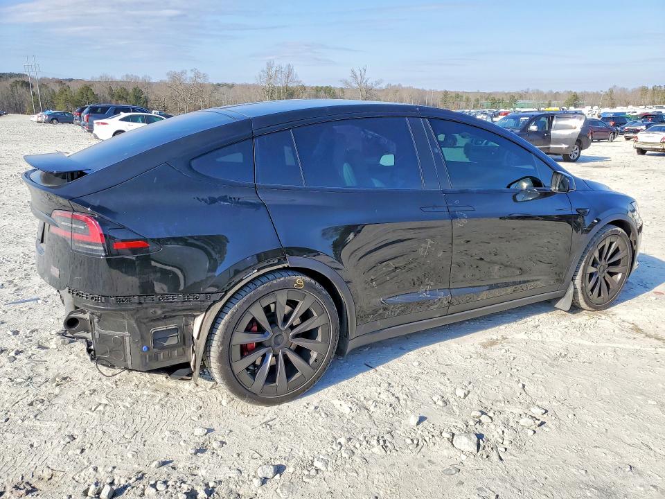 76454195 :رقم المزاد ، 7SAXCBE66RF440725 vin ، 2024 Tesla Model X مزاد بيع