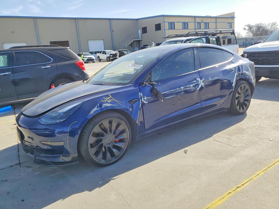 Продаж на аукціоні авто 2022 Tesla Model 3, vin: 5YJ3E1EC2NF318055, номер лоту: 77958035