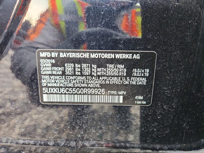 Aukcja sprzedaży 2016 Bmw X6, vin: 5UXKU6C55G0R99926, numer aukcji: 75485295