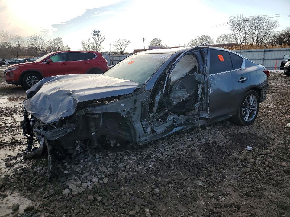 Продажа на аукционе авто 2019 Infiniti Q50, vin: JN1EV7AR3KM551504, номер лота: 76958425