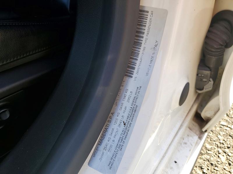 77558845 :رقم المزاد ، ZAM57XSA4F1131589 vin ، 2015 Maserati Ghibli مزاد بيع