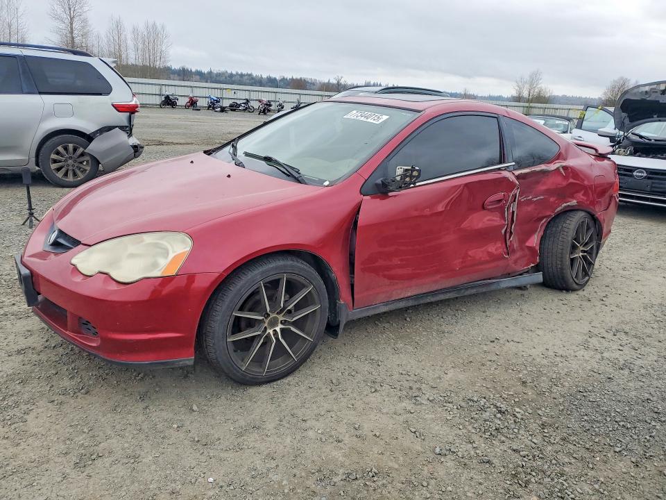 2002 Acura Rsx მანქანა იყიდება აუქციონზე, vin: JH4DC54892C038140, აუქციონის ნომერი: 77344015