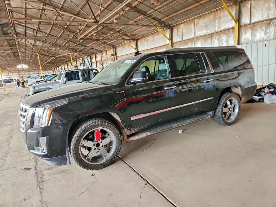 77011845 :رقم المزاد ، 1GYS3SKJ3FR627971 vin ، 2015 Cadillac Escalade مزاد بيع