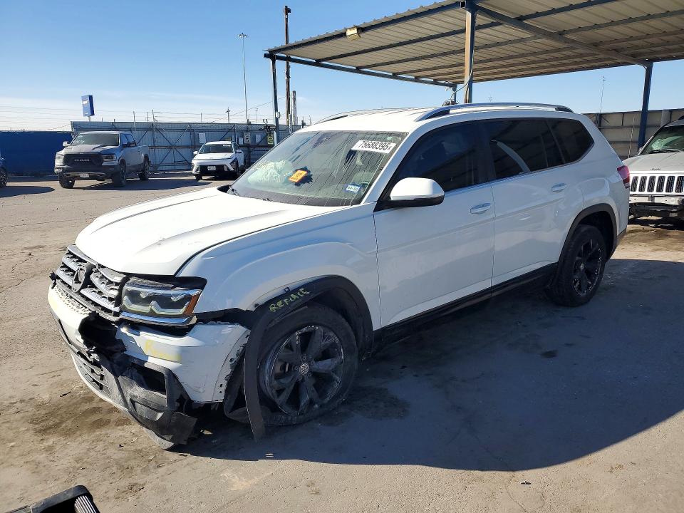 75688395 :رقم المزاد ، 1V2WR2CA4KC521934 vin ، 2019 Volkswagen Atlas مزاد بيع